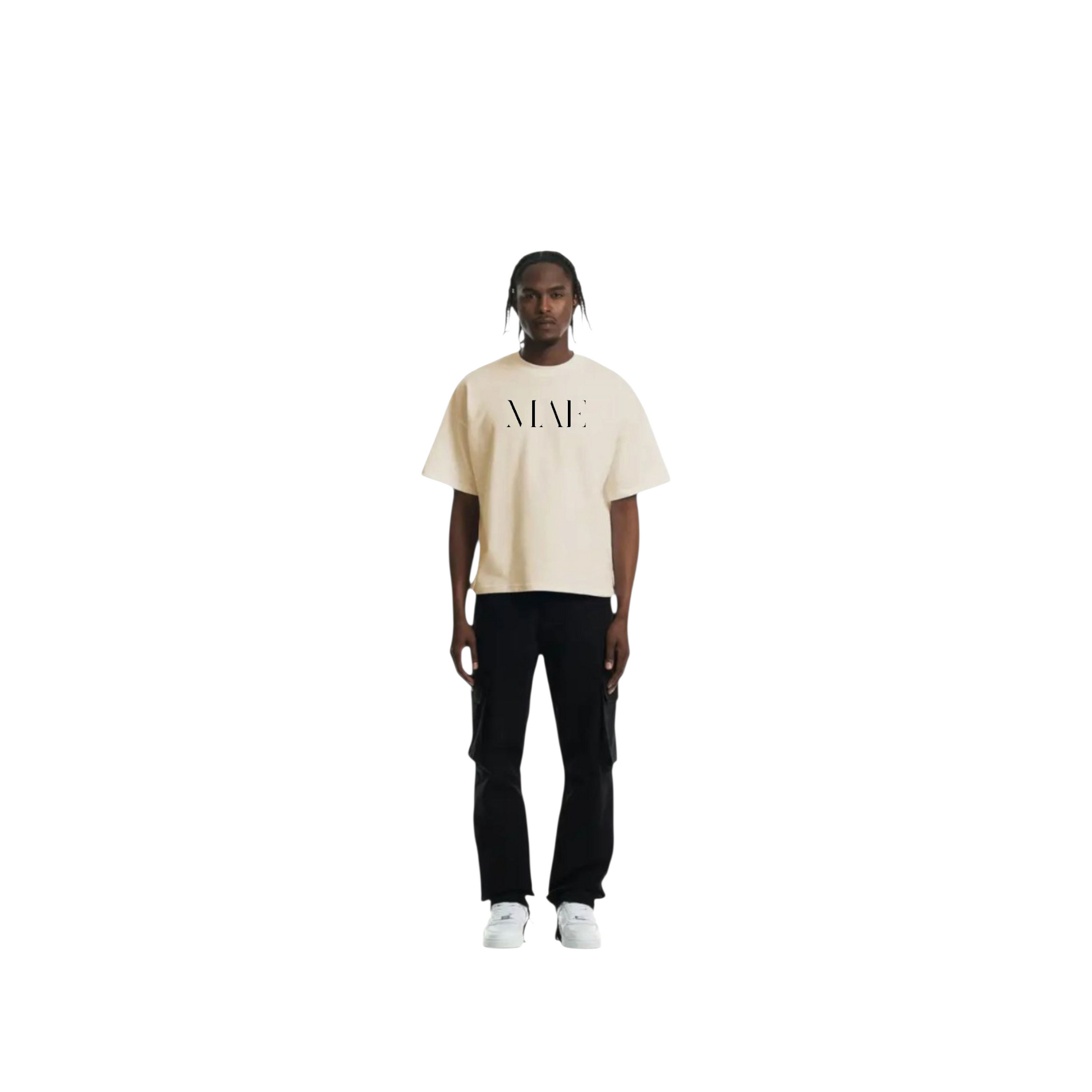 OVERSIZE T TAN  T-SHIRT