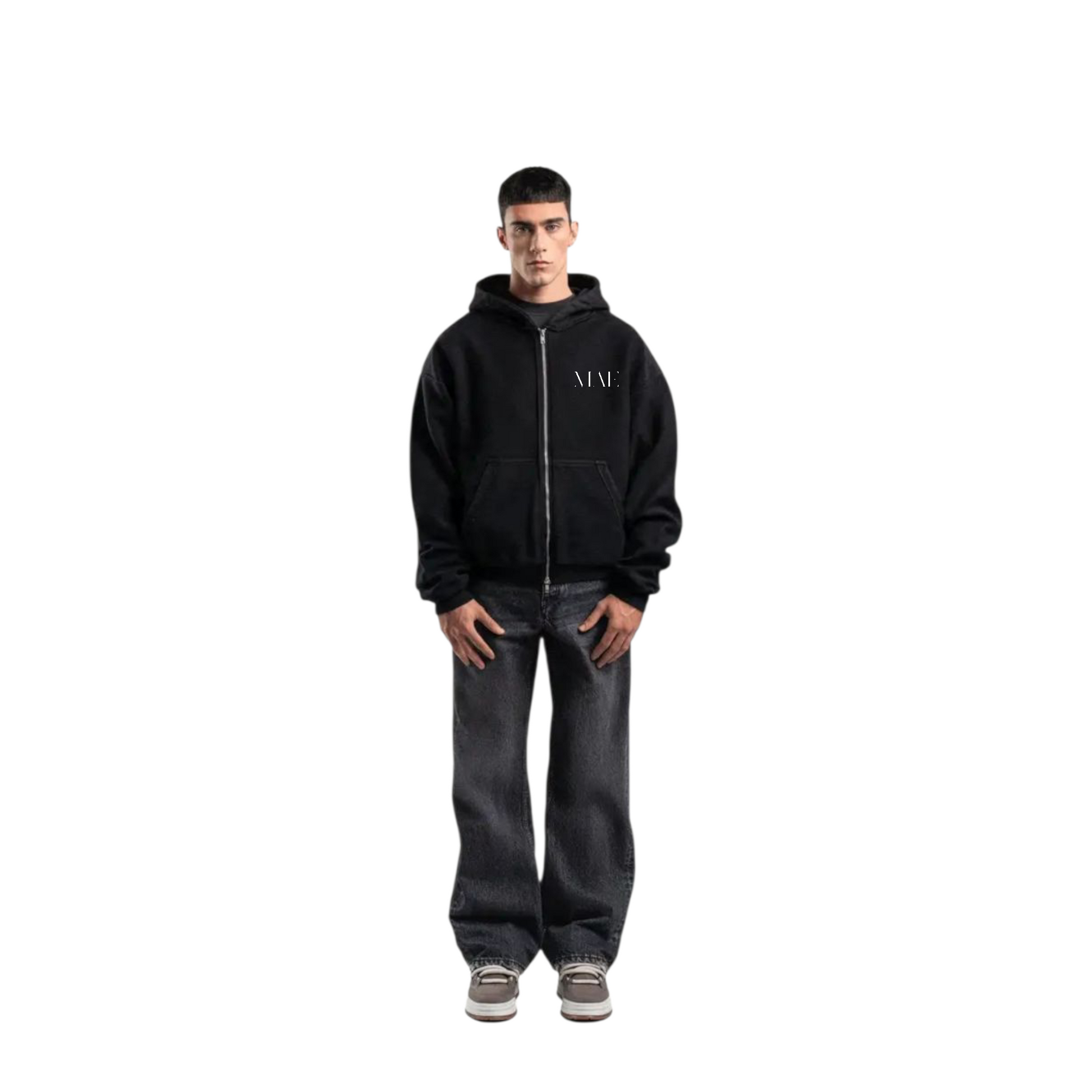 Buda Reversible Hoodie Zipper